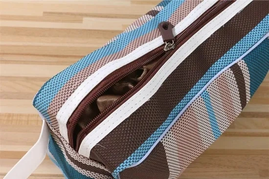 Women Excellent Portable Print Leather Cosmetic Bag