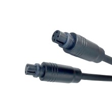 M12 female to female waterproof cable