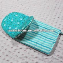 100%cotton oven glove double kitchen oven mitt