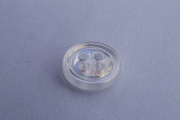 Resin colored buttons for shirts