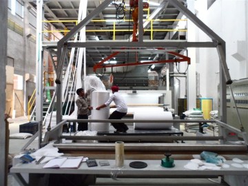 Melt blown nonwoven produce line