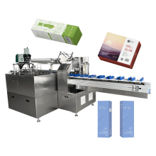 OCEAN Carton Box Fold Pack Machine for Small Facial Tissue Boxes
