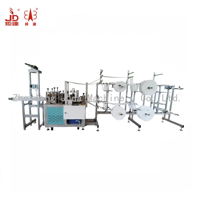 Online Built-in Nose Bridge N95 Folding Mask Making Machine