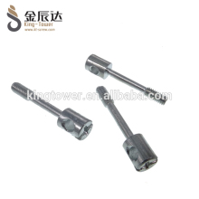 nickel plated slot pan head shoulder electric screws for equipment