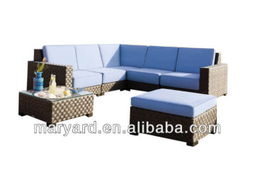 poly rattan furniture outdoor sofa