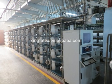 polyester covering spandex