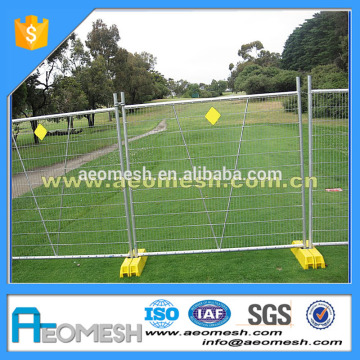 Tough mesh fencing used temporary fence