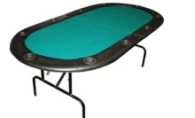 2016 Hot Selling Full Size Bi-Fold Poker Table