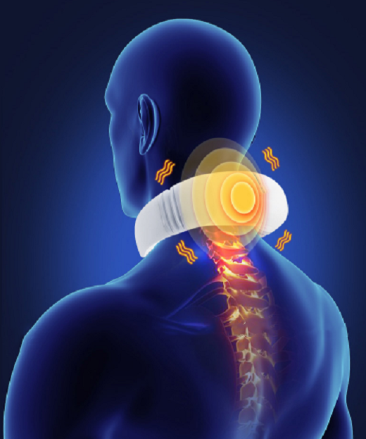 Neck vertebra pomote blood circulation massage