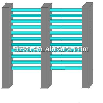 galvanized steel palisade fence