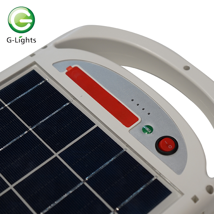 G-Lights 100watt كشاف شمسي قابل للشحن