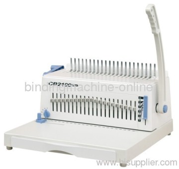 Desktop Plastic Ring Comb Binding Machine?