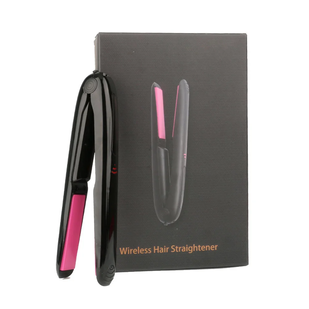 Portable Wireless Mini Hair Straightener Rechargeable