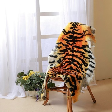 100% Natural Australian Real Sheepskin genuine fur Tiger Rug