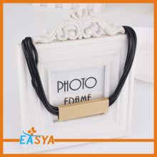 Gold Necklace Designs In 10G Gold Bar Necklace