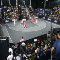 Topniveau FIBA ​​3x3 goedgekeurde tegels voor FIBA ​​World Tour en Cups Interlocking Tiles
