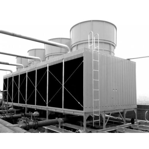 Counterflow Cooling Tower ใช้น้ำแช่เย็นน้ำ