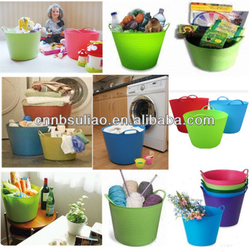 soft plastic bucket,plastic bucket for sale