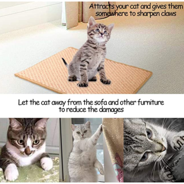 Anti-Slip Scratch Sypial Mata do szlifowania kotów