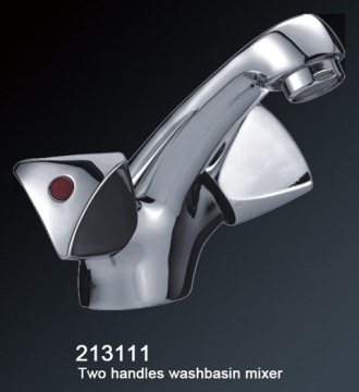 two handles sink mixer