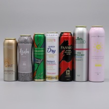 Aluminum Aerosol Bottles Deodorant Sunscreen and Oil Spray