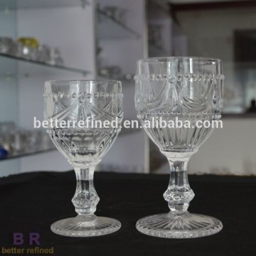 lace decorative crystal drinking glass