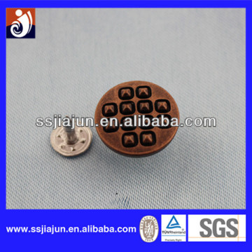 New style jeans button & zinc alloy button