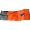 Grote lading met polyester platte sling