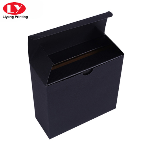 Square Gift Black Belt Box z rękawem