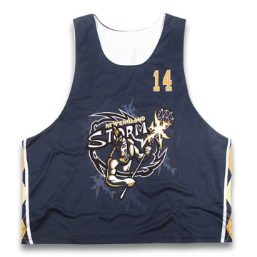 cheap customized dye sublimation lacrosse jersey
