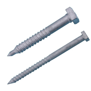 Square Head Lag Screw with Fetter Drive Point