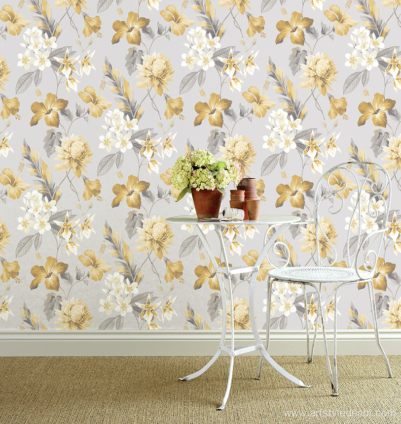 non-woven wallpaper Scandinavian style