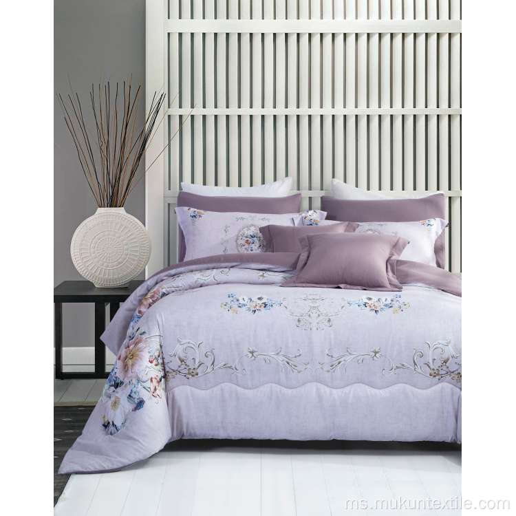 Hot Sale Comforter Duvetcover Bedding Set untuk Rumah