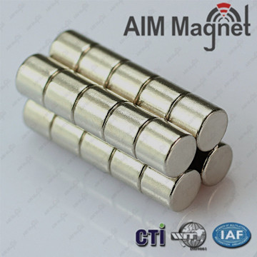 strong rare earth magnets 6.35mm to 6.35mm