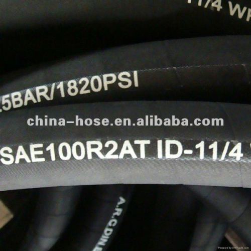 DIN EN 853 2SN Hydraulic Rubber Hose Factory