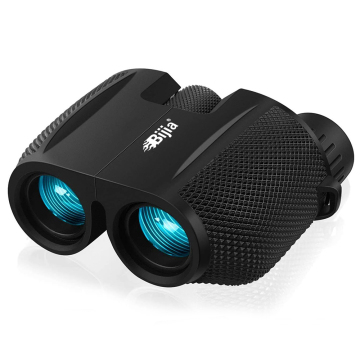 BIJIA 10x25 Binoculars: Compact and Easy Focus for Outdoor Activities