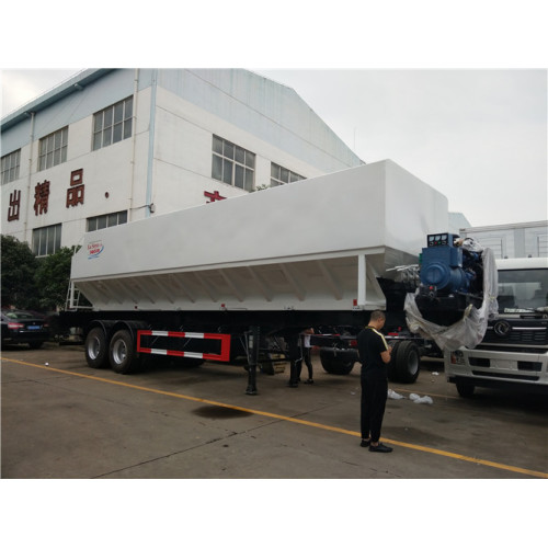 12000 gallon Xe đầu kéo vận chuyển thức ăn 2 trục