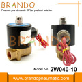 3/8 &quot;2W040-10 Brass Water Solenoid Valve 24VDC 220VAC