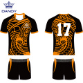 Polyester breathable rugby jersey