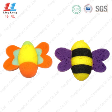 Bee 3D style bath sponge
