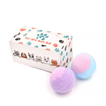 Fizzy Premium Natural Rainbow Salt Pet Bath Bomb