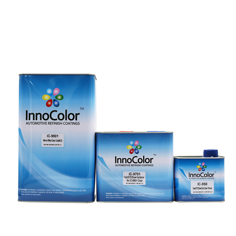 طلاء شفاف بتأثير المرآة من InnoColor IC-9901 لإعادة طلاء السيارة