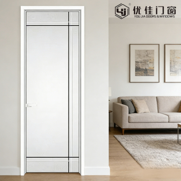 Modern Line Decorated Door