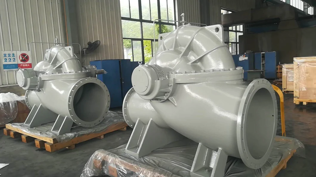 Suction Centrifugal >400 L/Min Double-Suction Slow Split Casing Pump with Cheap Price