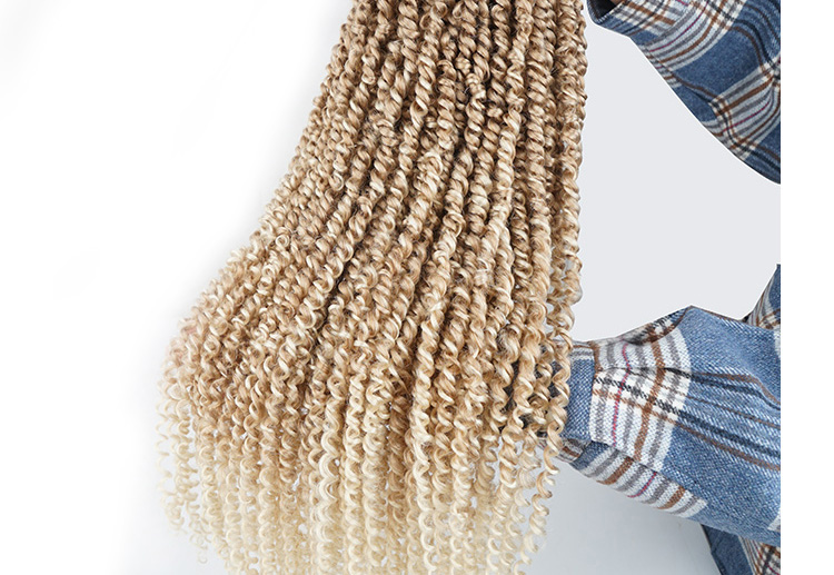 Passion Twist Crochet Hair 22 inches Wholesale braiding hair for women Synthetic Crochet Braid Hair Bulk