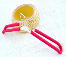 New Custom Child Kids Foam Double-line Clothes Hanger