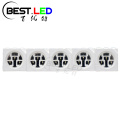 5050 SMD LED Cyan LED 490nm Tre sjetonger