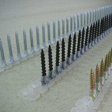 Collated Screws, Available in Various Sizes, Customized Packing Types are Accepted