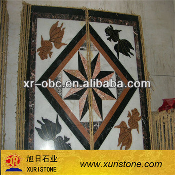 tile round mosaic medallion floor patterns