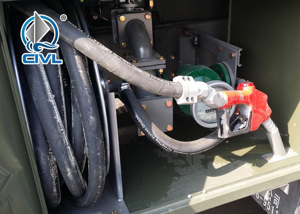 Φορτηγό βυτιοφόρων 6x6 20 6x6 Fuel Tanker Truck 20